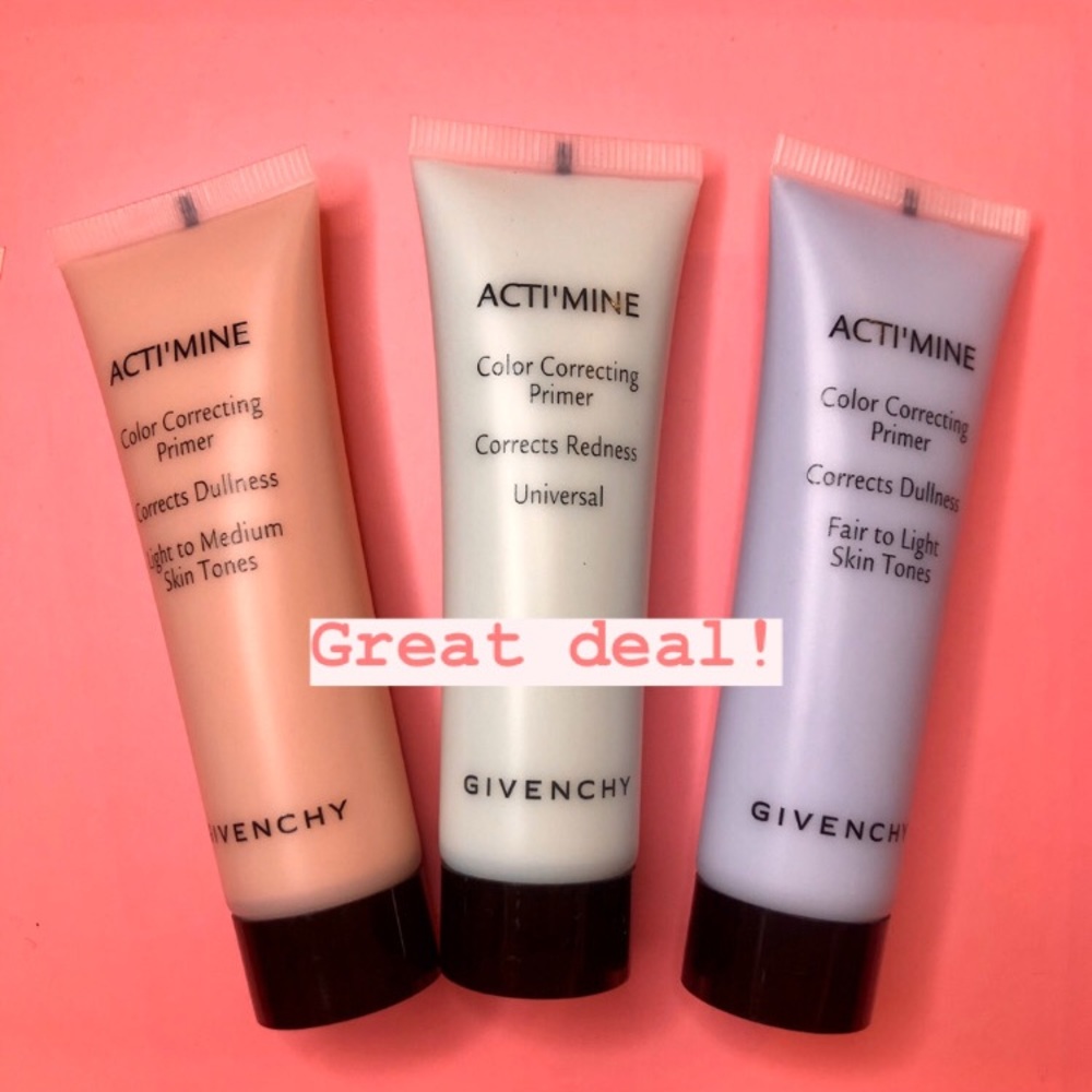 Givenchy - 3 Brand New Color Correcting Primers